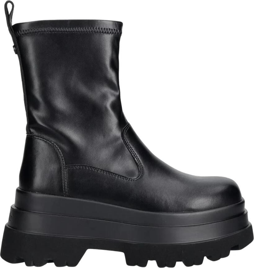 BUFFALO Enkellaarsjes 'Jupiter Sock Boot' zwart