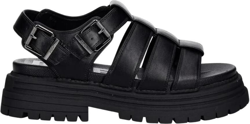 Buffalo Sandalen met sleehak LENNOX FISHER