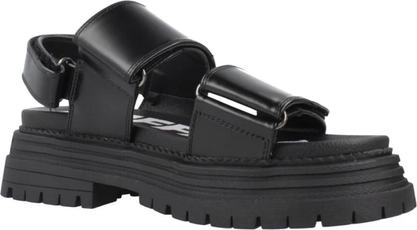 Buffalo Sandalen met sleehak Lennox Snd - Foto 7