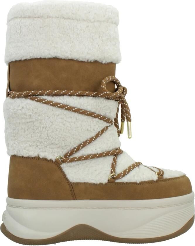 Buffalo dames-sneeuwlaarzen Orcus Snow Hi beige-bruin - Foto 7