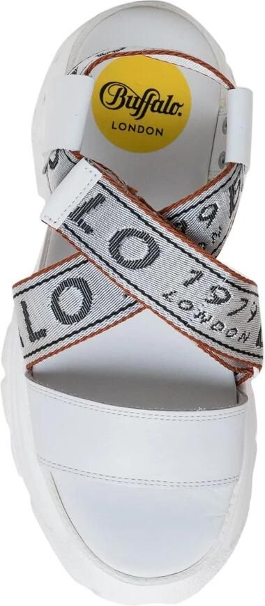Buffalo Sandalen White Dames