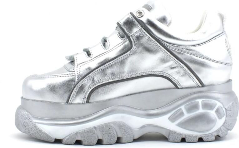 Buffalo Metallic Zilveren Sneakers London Classic Low - Foto 3