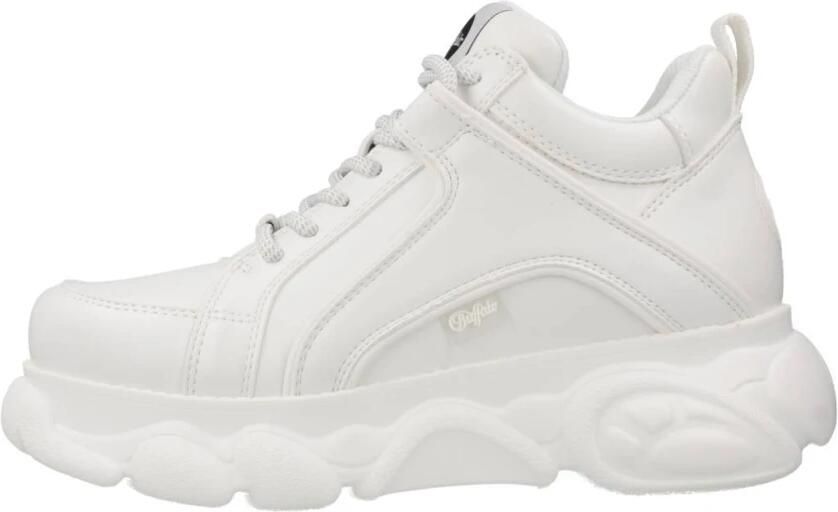 Buffalo Plateausneakers Corin veterschoen vrijetijdsschoen ugly sneaker met typische plateausool