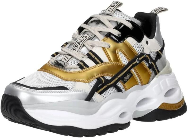 Buffalo Damestrainers Triplet Hollow Yellow Dames - Foto 6