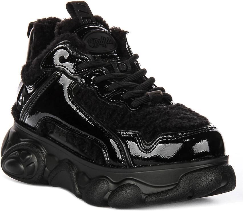 Buffalo Plateausneakers CORIN BUTTERFLIES vrijetijdsschoen lage schoen veterschoen streetwear vegan - Foto 3