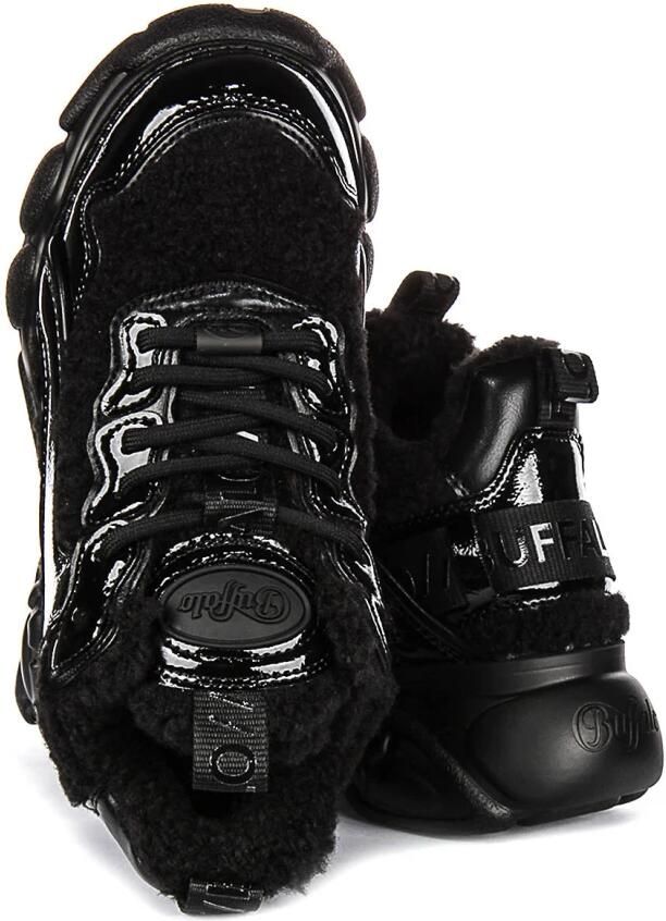 Buffalo Plateausneakers CORIN BUTTERFLIES vrijetijdsschoen lage schoen veterschoen streetwear vegan - Foto 7