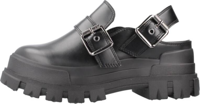 Buffalo Loafers & ballerina schoenen Aspha Clog Snd in zwart