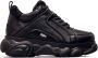 Buffalo Plateausneakers Corin veterschoen vrijetijdsschoen ugly sneaker met typische plateausool - Thumbnail 2