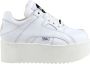 Buffalo London Classic Dames Schoenen White Leer Foot Locker - Thumbnail 3