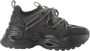 Buffalo Damestrainers Triplet-Lace Zwart Dames - Thumbnail 10