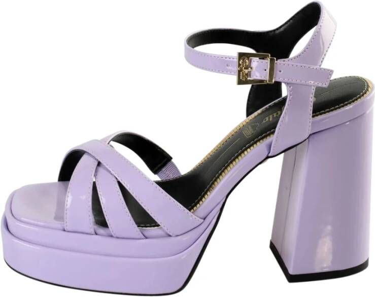 Buffalo High Heel Sandals Purple Dames