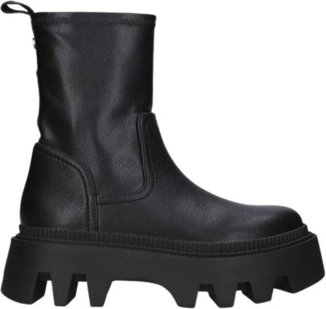 Buffalo Flora Sockboot Fashion sneakers Schoenen black maat: 39 beschikbare maaten:39