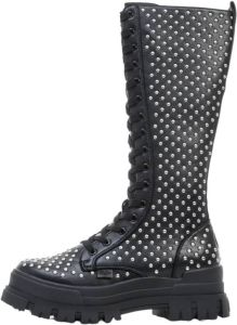 Buffalo Lace-up Boots Zwart Dames