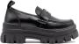 Buffalo Dames Aspha Loafer Platform Moccasin Black Dames - Thumbnail 2