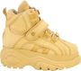 Buffalo Nubuck Beige Stijlvolle Sneakers - Thumbnail 1