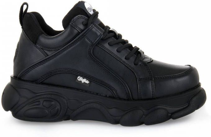 Buffalo Plateausneakers Corin veterschoen vrijetijdsschoen ugly sneaker met typische plateausool - Foto 6