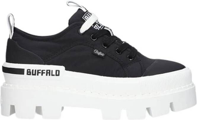 Buffalo Sneakers Raven Lo Vegan Sakers 1630640-Blk Zwart Dames