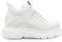 Buffalo Plateausneakers Corin veterschoen vrijetijdsschoen ugly sneaker met typische plateausool - Thumbnail 2