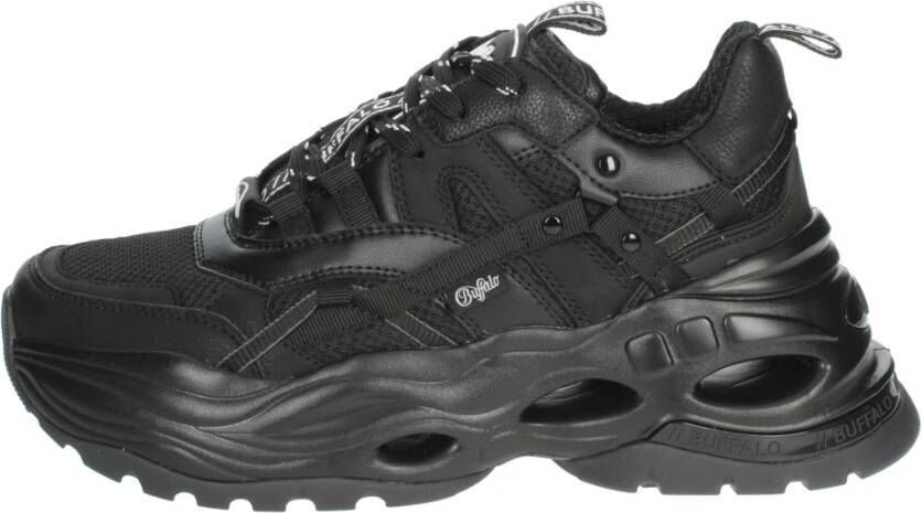 Buffalo Triplet Hollow Vegan Nappa Sneakers zwart Polyurethaan Street wear - Foto 4