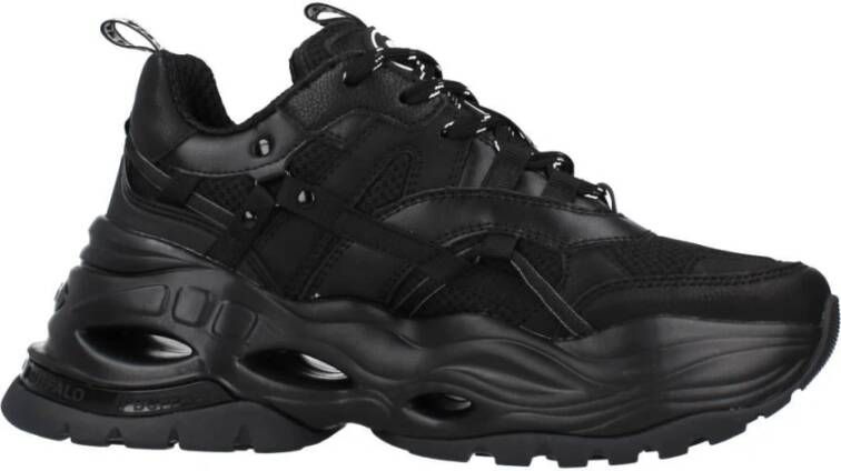 Buffalo Triplet Hollow Vegan Nappa Sneakers zwart Polyurethaan Street wear - Foto 3