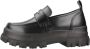 Buffalo Dames Aspha Loafer Platform Moccasin Black Dames - Thumbnail 8