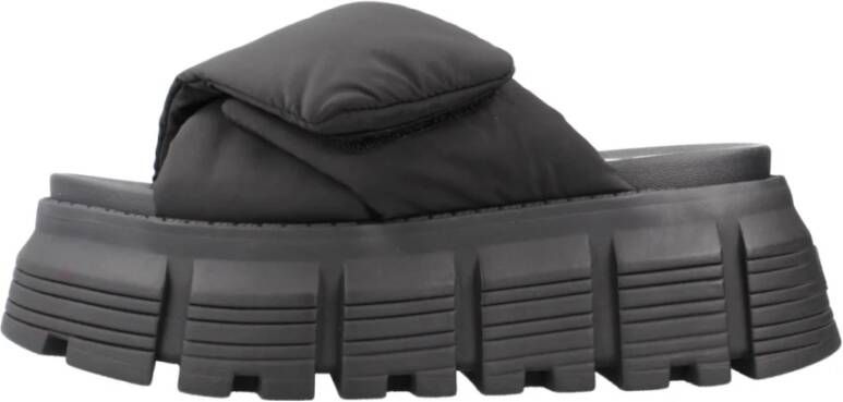 Buffalo Velcross Sliders Black Dames