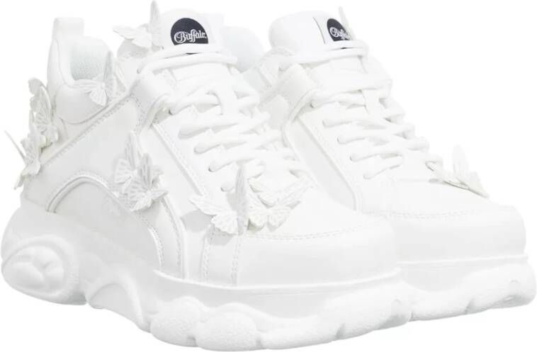 Buffalo Witte Vlinder Sneakers White Dames