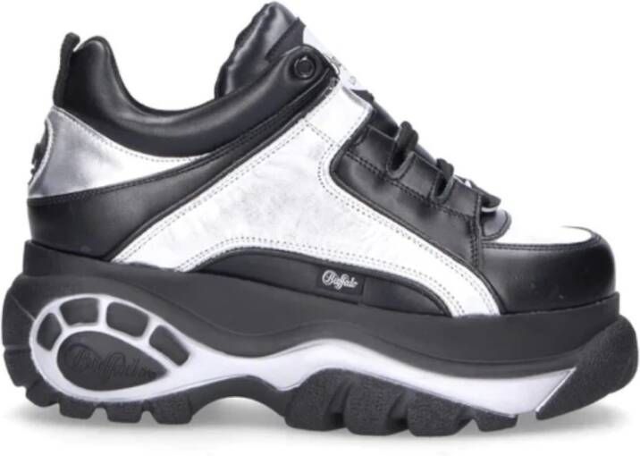 Buffalo Zwarte lage sneakers