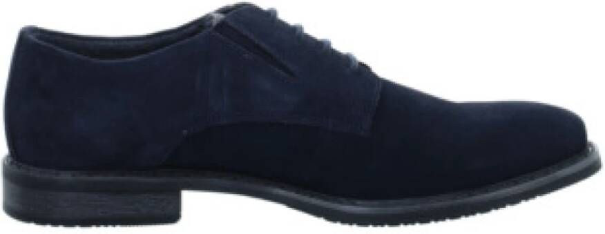 Bugatti Blauwe heren zakelijke schoenen
