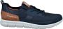 Bugatti Blauwe Vrijetijds Sneakers voor Mannen Blue Heren - Thumbnail 1