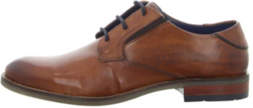 Bugatti Veterschoenen met stretch-inzet vrijetijdsschoen halfhoge schoen veterschoen