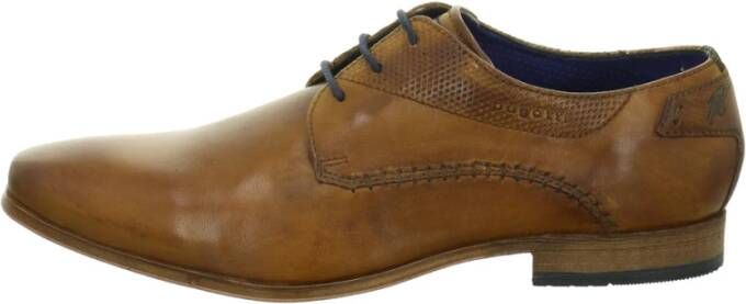 Bugatti Bruine Leren Schoenen Brown Heren