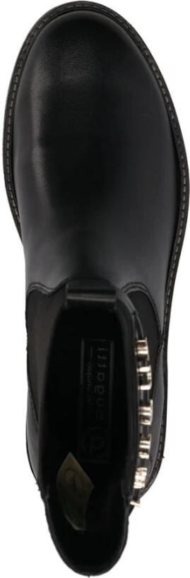 Bugatti Chelsea-boots met contrast-doorstiknaad