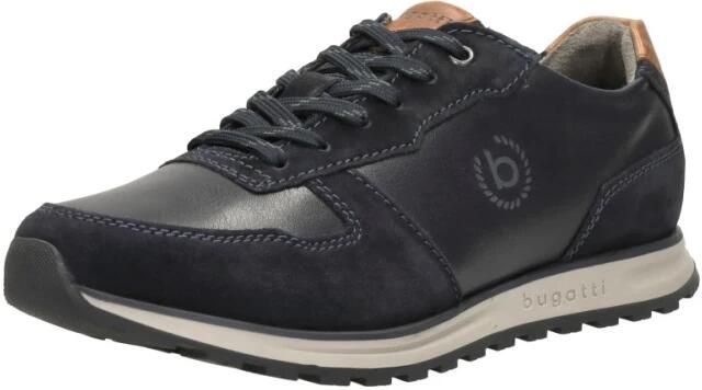 Bugatti Cirino Sneakers blauw Leer - Foto 3