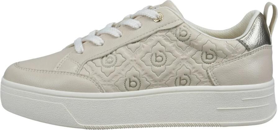 Bugatti Dames Beige Modieuze Sneakers