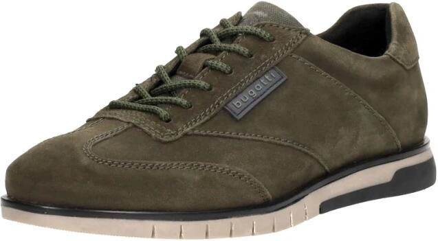 Bugatti Delron Sneakers groen Suede - Foto 3