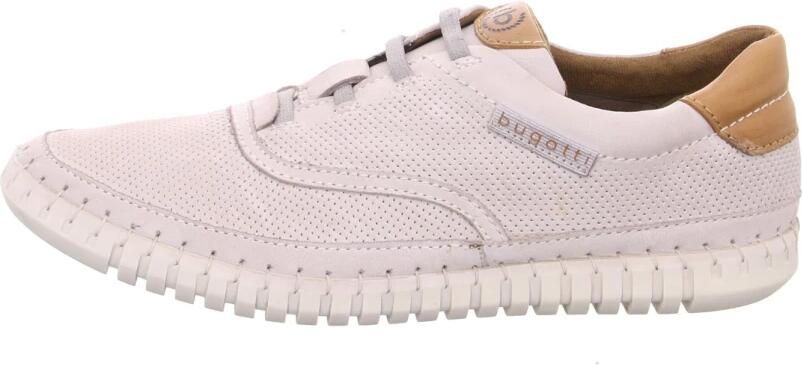 Bugatti Slip-on sneakers Zomerschoen slipper loafer met perforatie