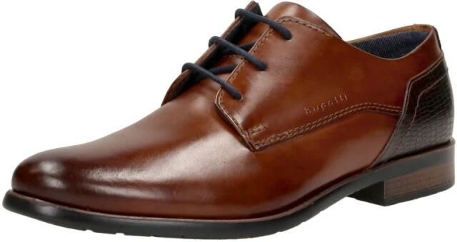 Bugatti Veterschoenen cognac Leer - Foto 8