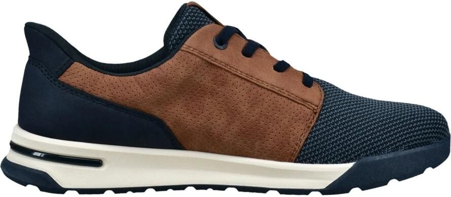 Bugatti Sneakers laag navy duifblauw cognac