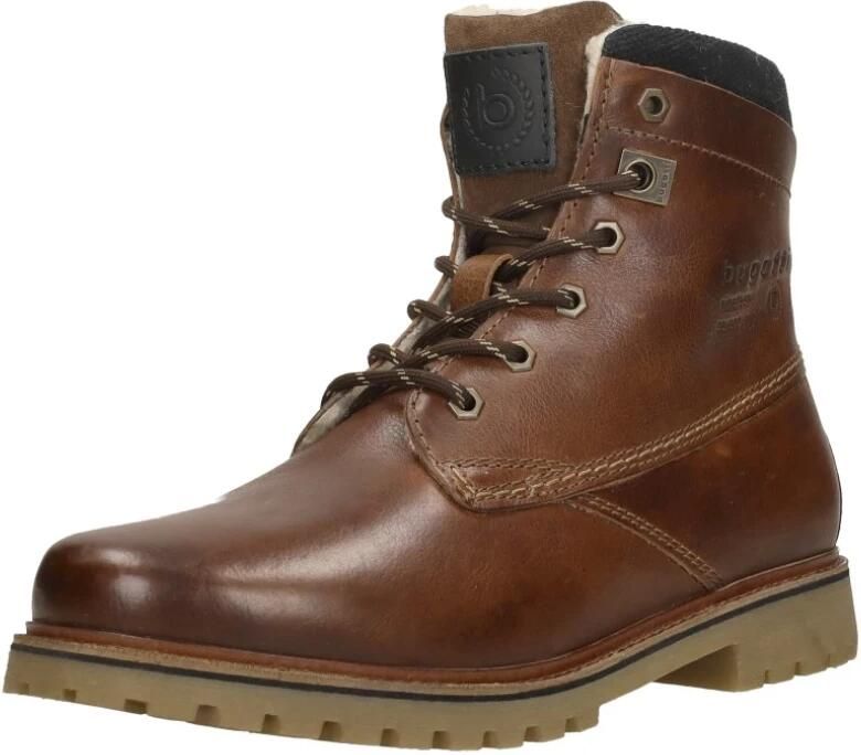 Bugatti Panther comfort Veterschoenen Hoog Donkerbruin - Foto 3