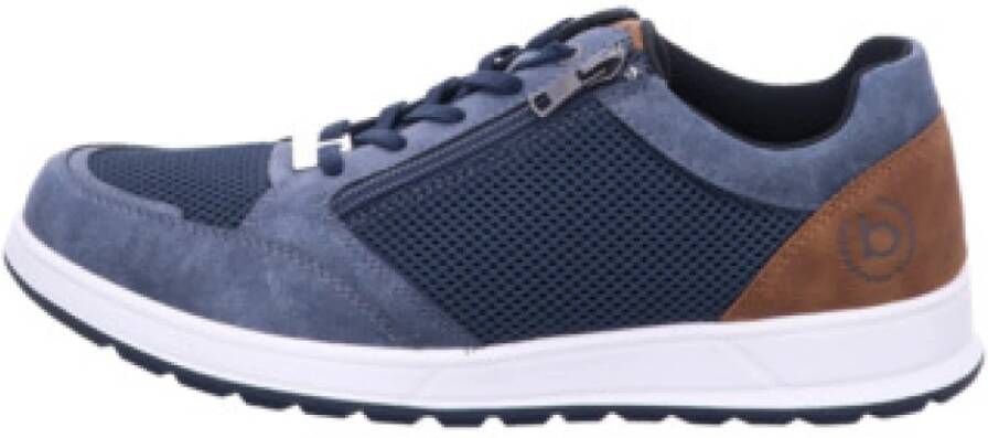 Bugatti Casual veterschoenen in donkerblauw