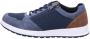 Bugatti Sneakers vrijetijdsschoen lage schoen veterschoen met contrasterende afwerking op de hiel - Thumbnail 11