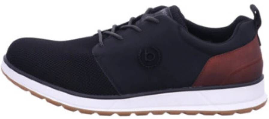 Bugatti Casual Veterschoenen in Zwart