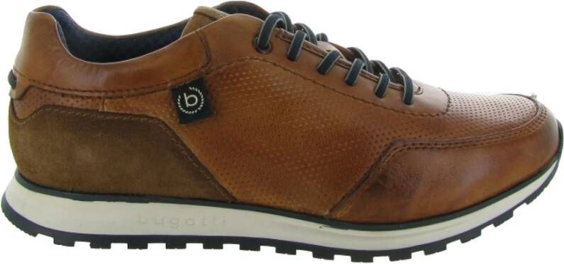 Bugatti Slip-on sneakers freizeitschoen lage schoen instapschoen met perforatie-patroon - Foto 4