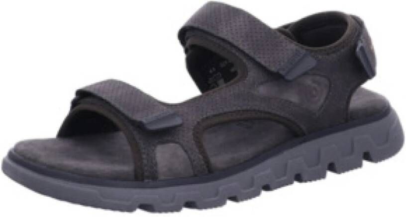 Bugatti Comfortabele volwassen sandalen in effen kleuren
