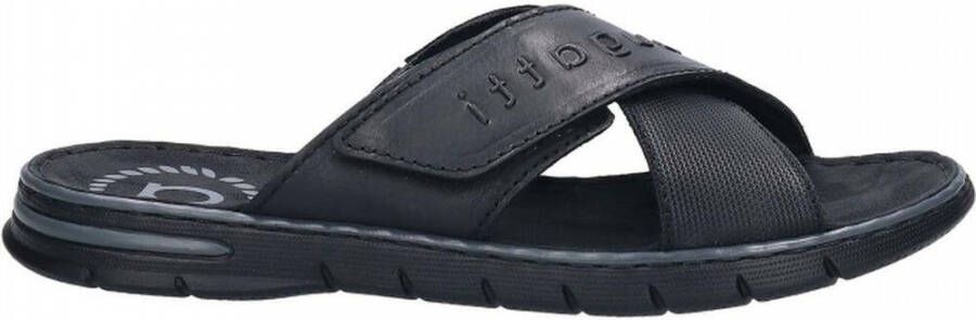 Bugatti Slippers met praktische klittenbandsluiting
