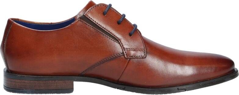 Bugatti Veterschoenen businessschoen avondschuh feestschuh met zijlogo-embleem