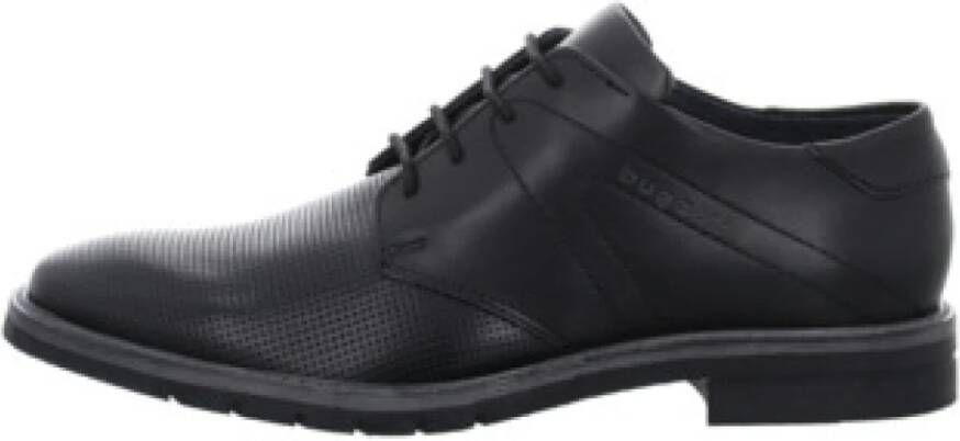 Bugatti Elegante Zwarte Heren Zakelijke Schoenen