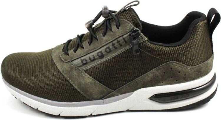 Bugatti Groene herensneakers stijlvol synthetisch materiaal - Foto 3