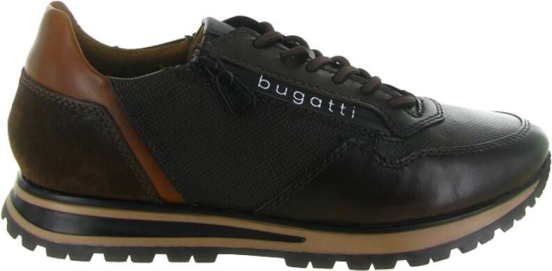 Bugatti Sneakers van leer met vetersluiting model 'Philip'